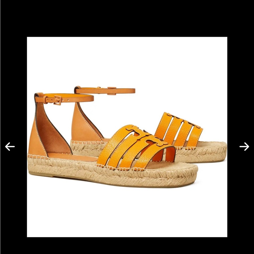 Tory Burch Ines Espadrille Platform (1 inch) sandals Size 7